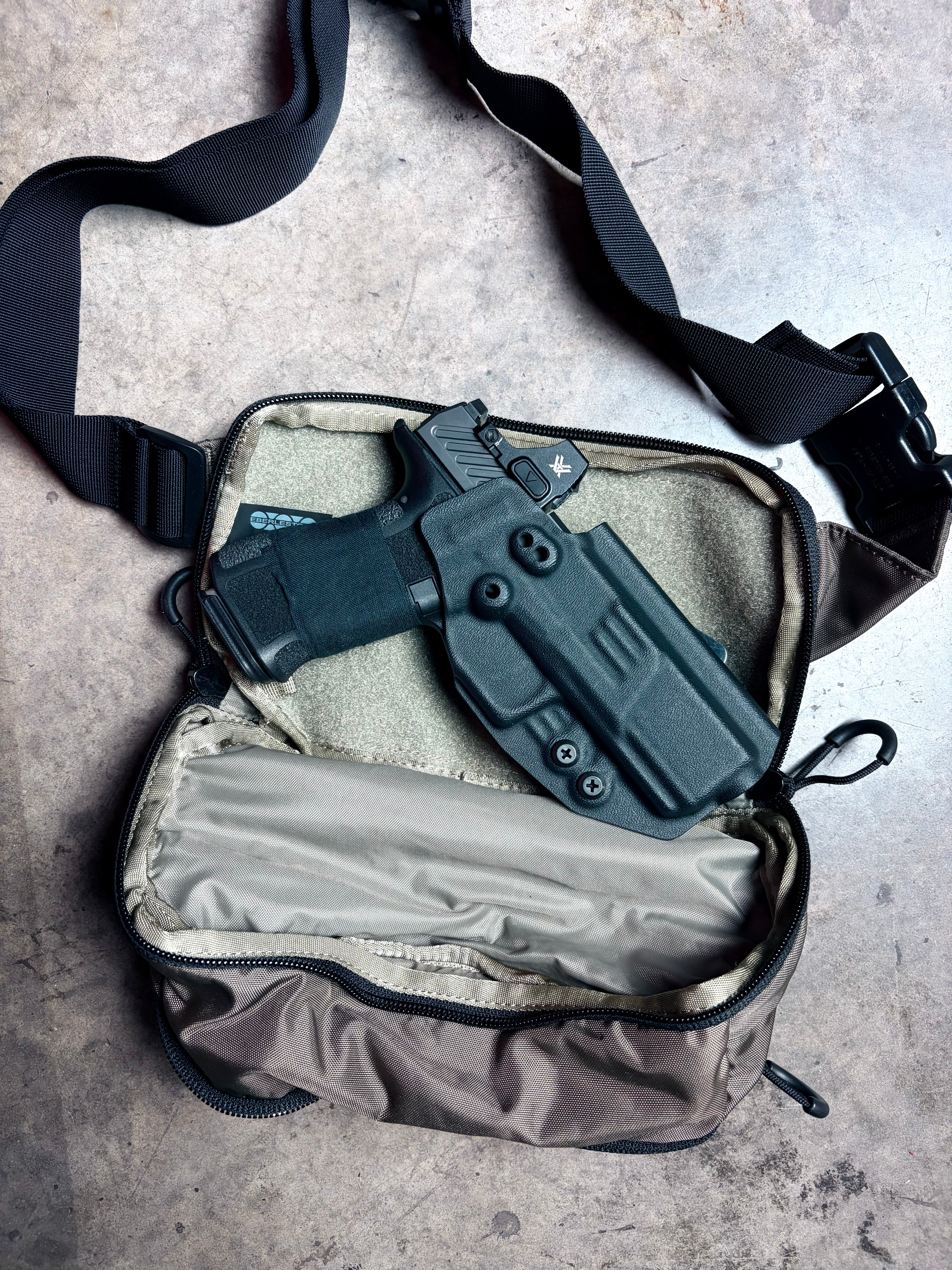 EDC Velcro Bag Holster for Canik Mete MC9 - Image 4